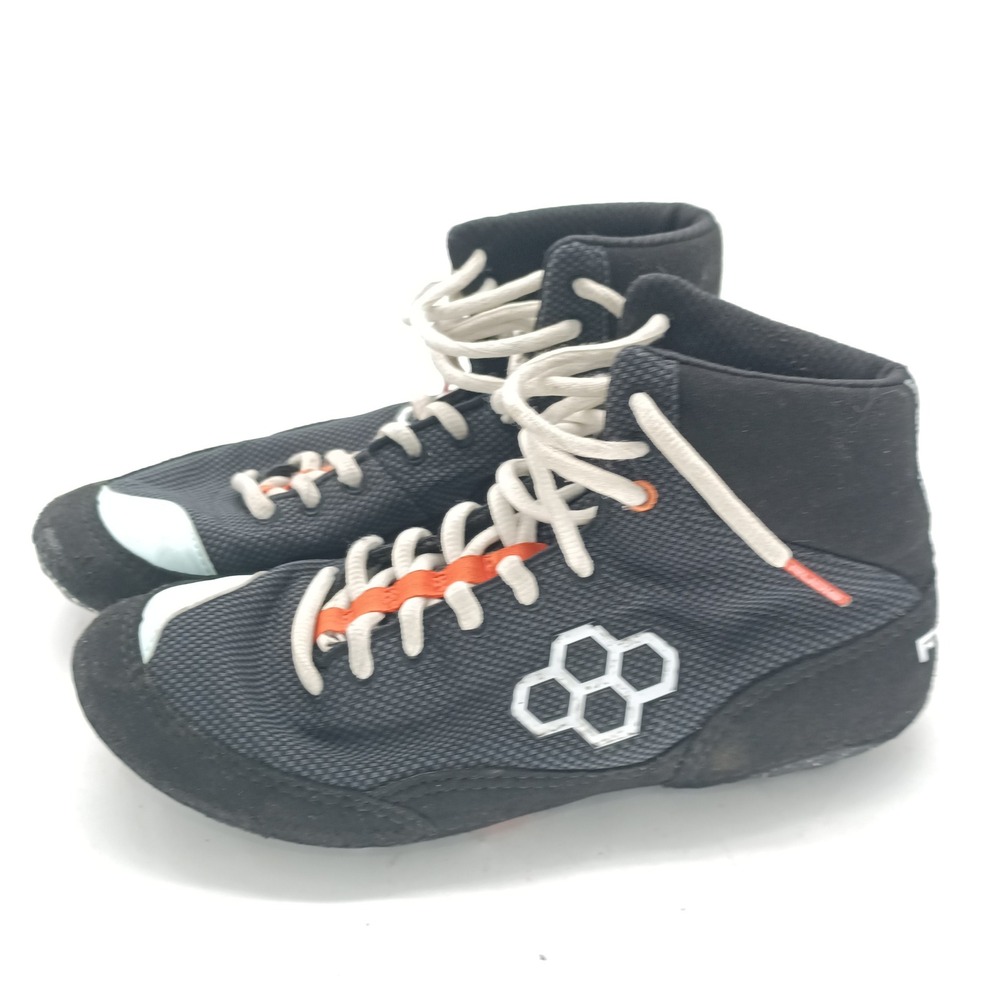 Rudis Colt Wrestling Shoes Mens 8.5 Black Orange CLT-0013-LB-8-5 s7